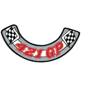 Air Cleaner Decal - 421 G.P.