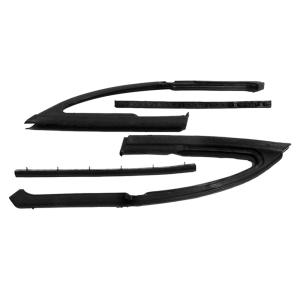 Front Door Vent Window Main Seal & Division Seal - 4 Piece Kit