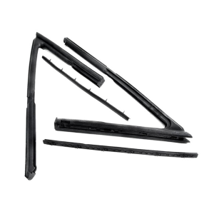 Front Door Vent Window Main Seal & Division Seal - 4 Piece Kit