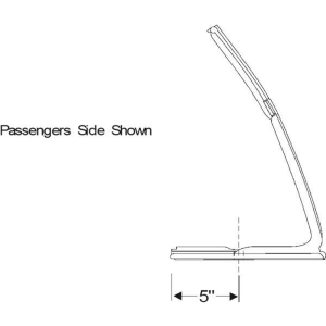 Buick Oldsmobile Pontiac Vent Window Seal Weatherstrip