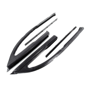 Front Door Vent Window Main Seal & Division Seal - 4 Piece Kit