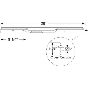 1950-53 Buick Cadillac Vent Window Seals Weatherstrips