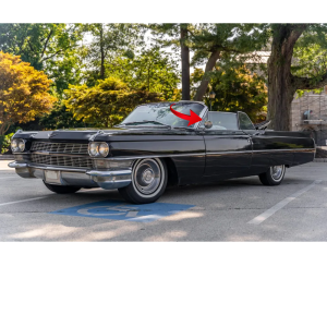1963-1964 Buick Cadillac Chevy Oldsmobile Pontiac Vent Window Seal Weatherstrip Kit