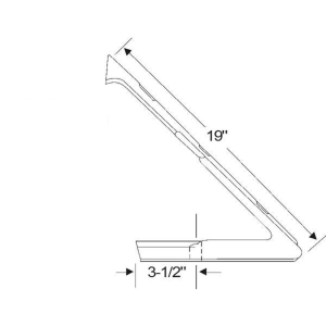 1963-64 Buick Cadillac Chevy Oldsmobile Pontiac Vent Window Seal Weatherstrip