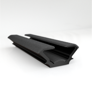 Glass Run Channel - Flexible - 8' Strip - 35/64" Tall 35/64" Wide