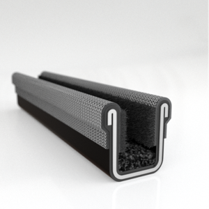 Window Run Channel - Flexible 5' Strip - 17/32" Tall 9/16" Wide