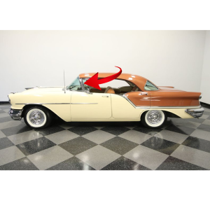 10-094V - 1957-1958 Buick Oldsmobile Vent Window Seals Weatherstrips