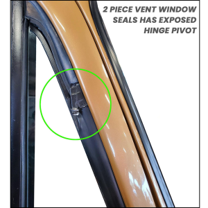 10-146V - 1981 - 1991 Chevy GMC Truck Suburban Blazer Jimmy Vent Window Seals Weatherstrips