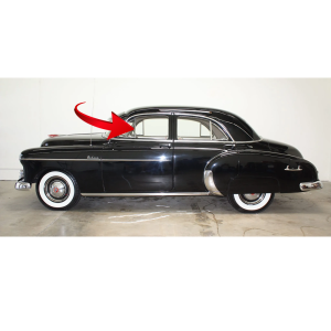 10-132V - 1941 - 1954 Buick Chevy Oldsmobile Pontiac Vent Window Division Seals Weatherstrips
