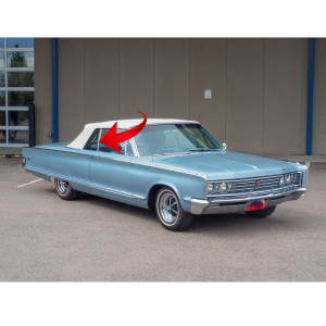 10-144V - 1965-68 Chrysler Dodge Plymouth Quarter Window Seal Weatherstrip