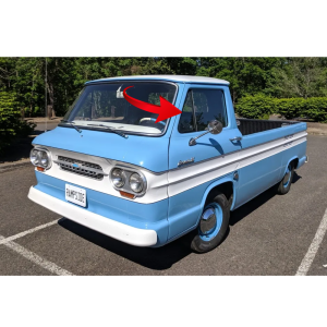 10-154V - 1961-1965 Chevy Corvair Vent Window Seal Weatherstrip