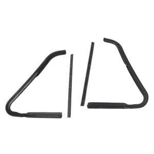 Front Door Vent Window Main Seal & Division Seal - 4 Piece Kit
