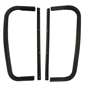 Front Door Vent Window Main Seal & Division Seal - 4 Piece Kit