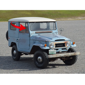 10-164V - 1963-1974 Toyota Land Cruiser Vent Window Seals Weatherstrips