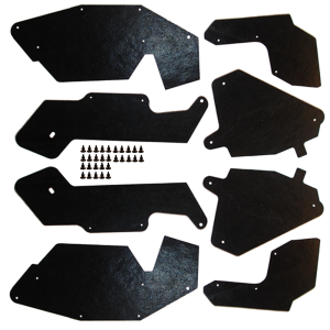 Splash Apron / A Arm Dust Shield Kit