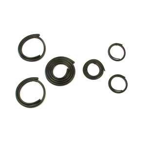 Rear Window Seal - 6 Piece Kit - Black Locking Strip