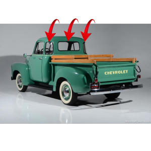 10-135W - 1947-54 GM Truck Rear Window Seal Kit