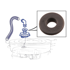 Oil Filler Cap To Elbow Grommet