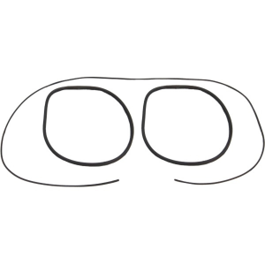 10-217W - 1967-72 Chevy GMC Suburban Barn Door Window Seal Weatherstrip