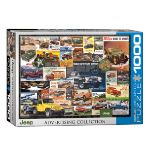 Jeep Advertisement Jigsaw Puzzle - 1000 pc.