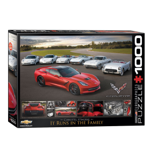 Corvette Stingray Jigsaw Puzzle - 1000 pc.