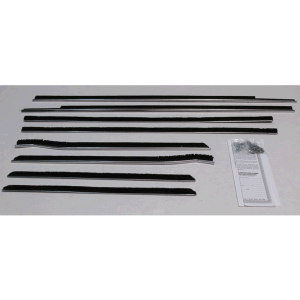 Beltline Weatherstrip - 8 Piece Complete Kit