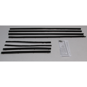 Beltline / Anti-Rattler Weatherstrip - 8 Piece Complete Kit