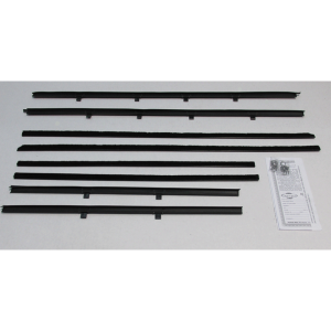 Beltline Weatherstrip - 8 Piece Complete Kit