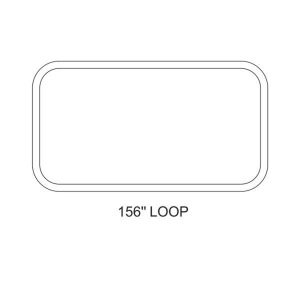 10-296W - 1967-70 Chevy GMC G Series Van Windshield Seal Gasket