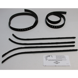 Beltline Weatherstrip & Window Run Channel - 6 Piece Kit