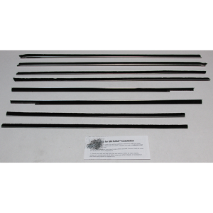 Beltline Weatherstrip - 8 Piece Complete Kit