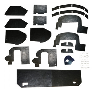 Splash Apron / A Arm Dust Shield Kit