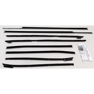 Beltline Weatherstrip - 8 Piece Complete Kit