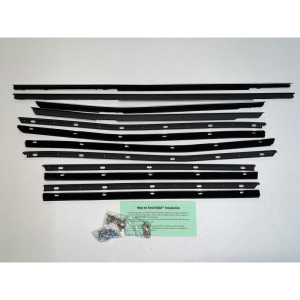 Beltline Weatherstrip - 12 Piece Complete Kit