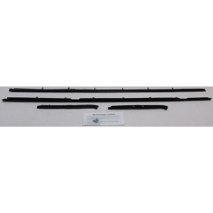 Beltline Weatherstrip - 4 Piece Outer Kit