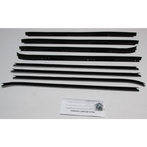 Beltline Weatherstrip - 8 Piece Complete Kit