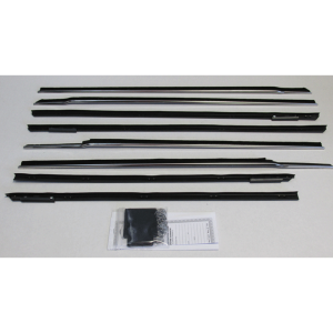 Beltline Weatherstrip - 8 Piece Complete Kit