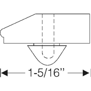 Metro Moulded Parts - Hood to Fender Ledge Bumper - Image 2