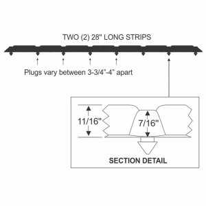 Steele Rubber - Hood To Cowl Seal - Image 2