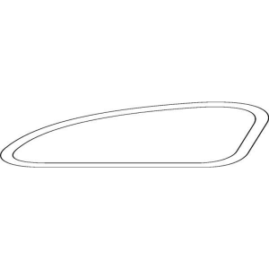Steele Rubber - Fixed Quarter Window Seal - Image 2