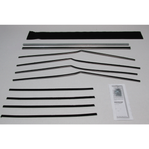 Beltline & Channel Weatherstrip - 12 Piece Kit