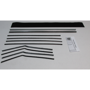 Beltline & Channel Weatherstrip - 10 Piece Kit