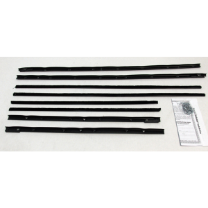 Beltline Weatherstrip - Complete 8 Piece Kit