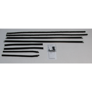 Beltline Weatherstrip - Complete 8 Piece Kit