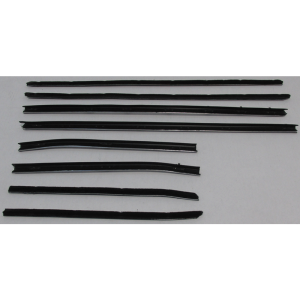 Beltline Weatherstrip - Complete 8 Piece Kit