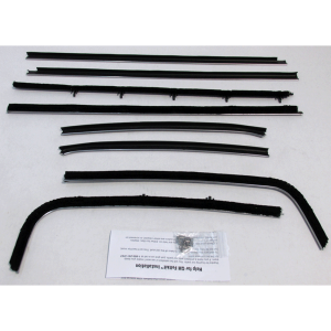 Beltline Weatherstrip - Complete 8 Piece Kit