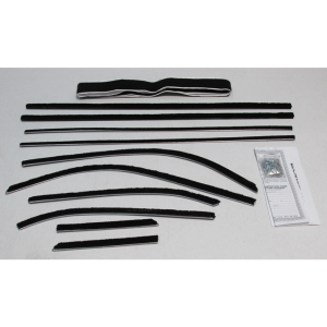 Beltline Weatherstrip - Complete 10 Piece Kit