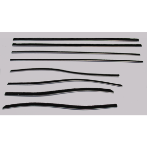 Beltline Weatherstrip - Complete 8 Piece Kit