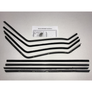 Beltline Weatherstrip - Complete 8 Piece Kit