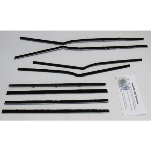 Beltline Weatherstrip - Complete 8 Piece Kit